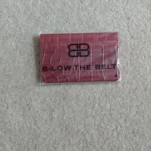Below the belt card holder